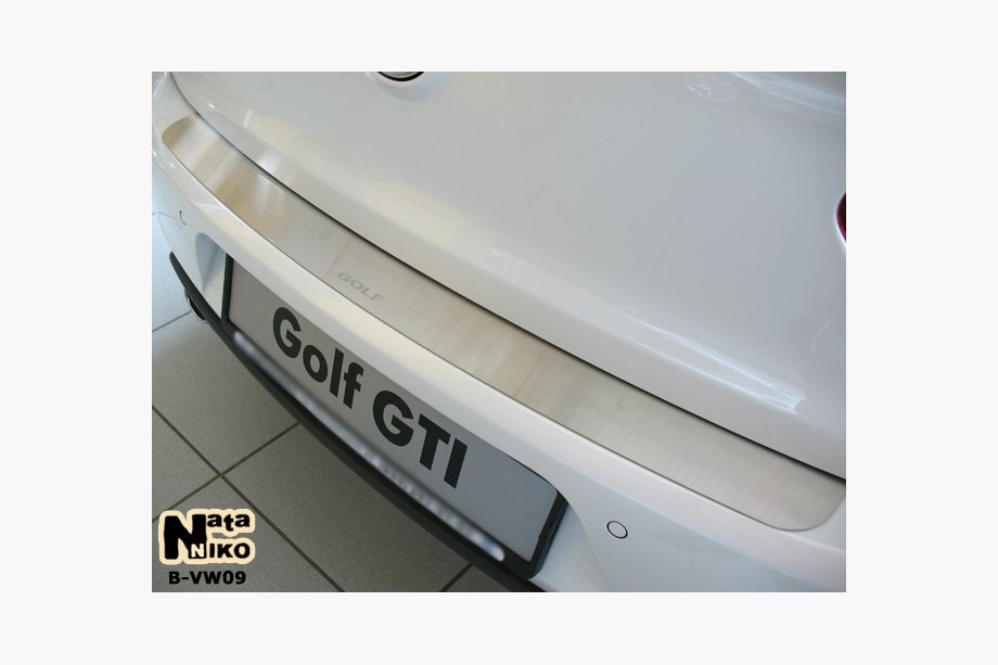 Volkswagen Golf 6 2008–2014 Takapuskurin suojalista Nataniko (ruostumaton teräs) Image