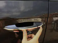 Volkswagen Passat CC 2008–2017 Ovenkahvan suojat, litteät (4 kpl, ruostumaton teräs) kuva 1
