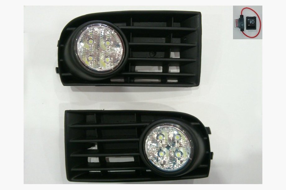 Volkswagen Golf 5 2003–2009 Sumuvalot LED-inserteillä Image