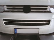 Volkswagen T5 2010–2015 Puskurin säleikön suojalista (ruostumaton teräs) Carmos - turkkilainen teräs kuva 5