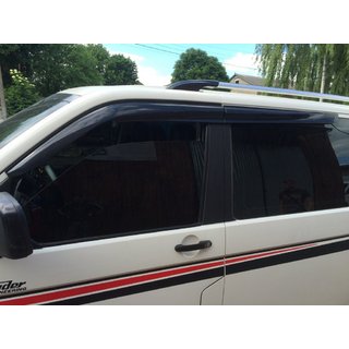 Ikkunatuuliohjaimet (4 kpl, Sunplex Sport) Volkswagen T5 Transporter 2003–2010 kuva 2