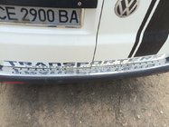 Volkswagen T5 Transporter 2003–2010 Takapuskurin suojalista mustilla insertteillä (RST) kuva 2