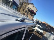 Volkswagen T5 2010–2015 CROWN kattokaiteet (matta harmaa) Pitkä akseliväli kuva 4