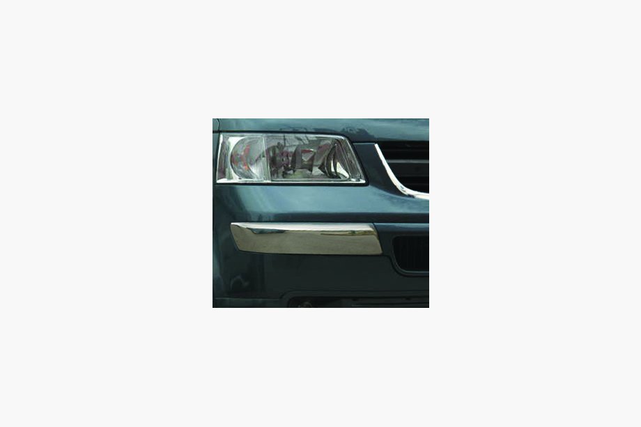 Volkswagen T5 Transporter 2003–2010 Etupuskurin kulmasuojat (2 kpl, ruostumaton teräs) Carmos - turkkilainen teräs Image