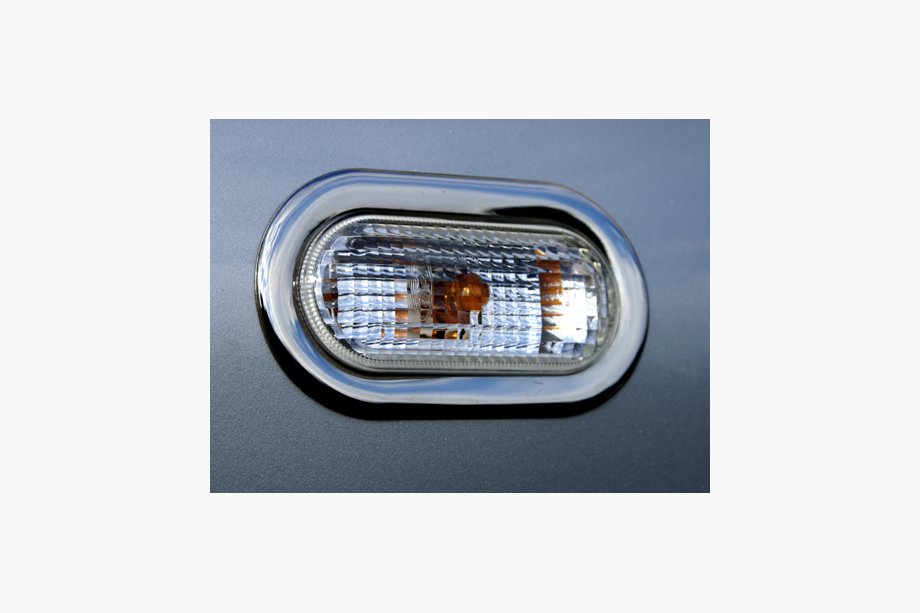Seat Leon 1999–2005 Suuntavilkun kehykset (2 kpl, ruostumaton teräs) Image