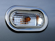 Seat Leon 1999–2005 Suuntavilkun kehykset (2 kpl, ruostumaton teräs) kuva 1