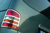 Volkswagen T5 Multivan 2003–2010 Kromilistat takavaloihin (2 kpl, ruostumaton teräs) 2 ovea, OmsaLine - italialaista ruostumatonta terasta kuva 6