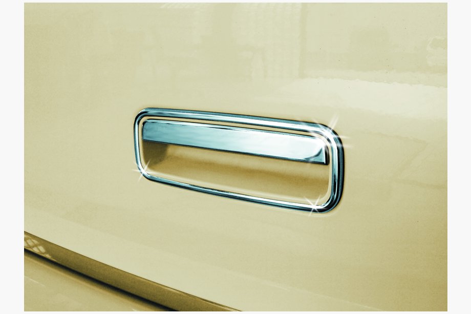 Volkswagen Caddy 2010–2015 Takaoven kahvan suojus (RST) OmsaLine – italialainen ruostumaton teräs Image