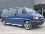 Volkswagen T4 Transporter 1990–2003 Sivuporrasputket KB002 Ø60 mm (2 kpl, ruostumaton teräs) kuva 3
