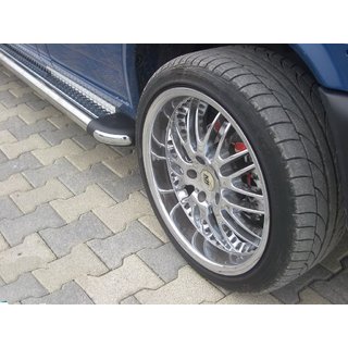 Sivuporrasputket KB002 Ø60 mm (2 kpl, ruostumaton teräs) Volkswagen T4 Caravelle/Multivan 1990–2003 kuva 4