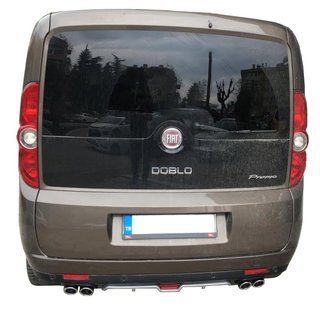 Takapuskurin suojalista (maalattava) Fiat Doblo II 2010–2022