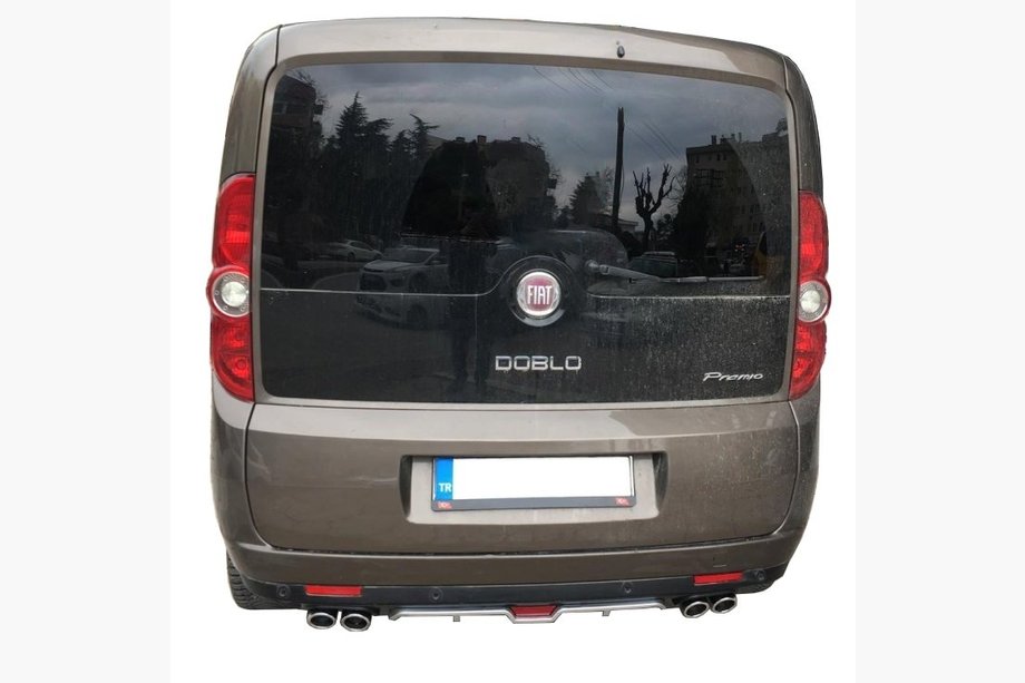 Fiat Doblo II 2010–2022 Takapuskurin suojalista (maalattava) Image