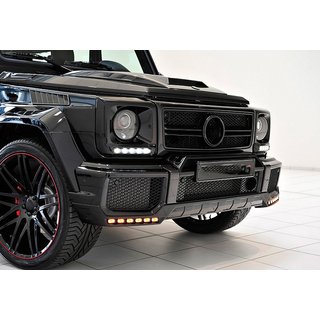 BRBS etupuskurin lippa LED-valoilla Mercedes G сlass W463 1990–2018 kuva 4