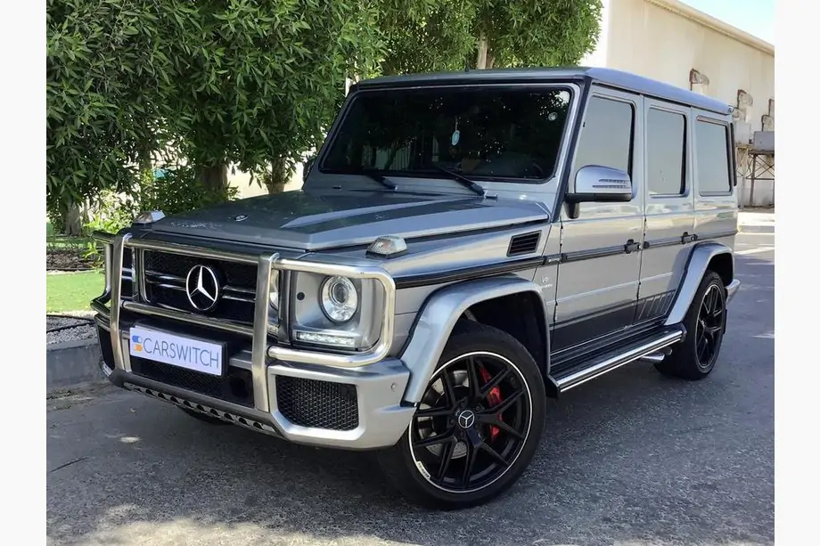Mercedes G class W463 1990–2018 Etusuojakaari / karjapuskuri (AMG) Image