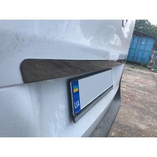 Rekisterikilven ylälista BlackChrome (ruostumaton teräs) Mercedes Vito/V-class W447 2014– kuva 1