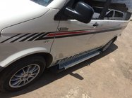 Volkswagen T5 Multivan 2003–2010 Line-tyyppiset sivuportaat (2 kpl, alumiini) Lyhyt akseliväli kuva 1
