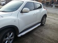 Nissan Juke 2010–2019 WhiteLine-sivuaskelmat (2 kpl, alumiini) kuva 1