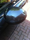 Mini Cooper F55/56/57 2014–2023 Sivupeilien kuoret (2 kpl, hiilikuitu) kuva 1