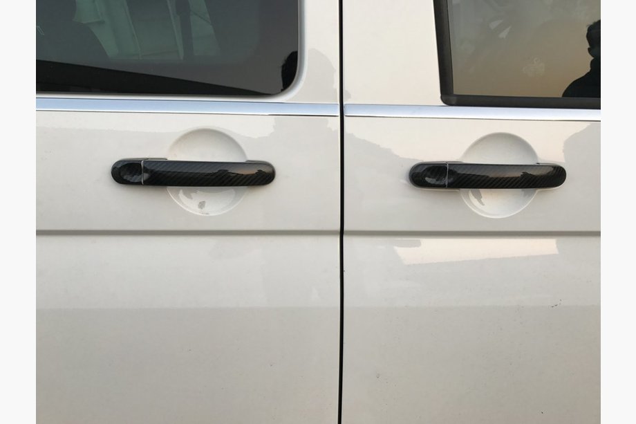 Volkswagen Caddy 2010–2015 Ovenkahvojen suojakuoret (aito hiilikuitu) Kuva 5