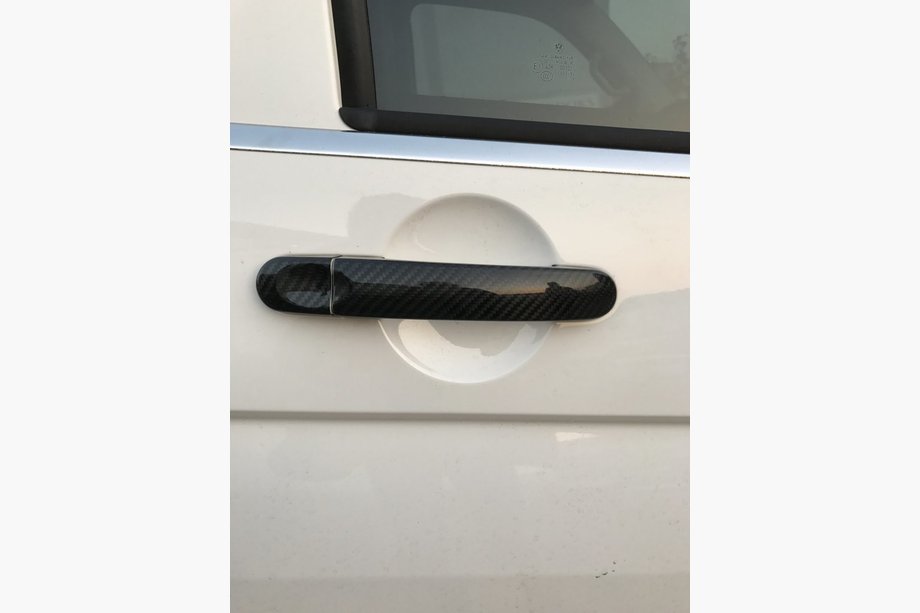 Volkswagen T5 Multivan 2003–2010 Ovenkahvojen suojakuoret (aito hiilikuitu) 3 ovenkahvaa Image
