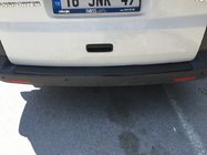 Volkswagen T5 Multivan 2003–2010 Takapuskurin suojalista taivutuksella (hiilikuitu) kuva 1