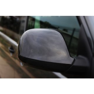 Sivupeilien kuoret (2 kpl, hiilikuitu) Volkswagen T5 2010–2015 kuva 1