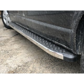 BlackLine-sivuporrassarja (2 kpl, alumiini) Volkswagen T5 Transporter 2003–2010 kuva 1