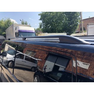 Skyport kattokaiteet (mustat) Volkswagen T5 Caravelle 2004–2010 kuva 3