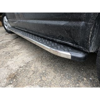 BlackLine-sivuporrassarja (2 kpl, alumiini) Volkswagen T5 Caravelle 2004–2010 kuva 1