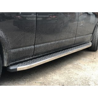 BlackLine-sivuporrassarja (2 kpl, alumiini) Volkswagen T5 2010–2015 kuva 1