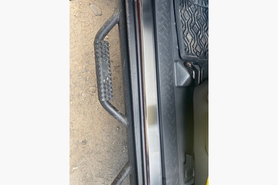 Toyota FJ Cruiser 2006–2022 Natanika Premium kynnyslistat (2 kpl, ruostumaton teräs) Image