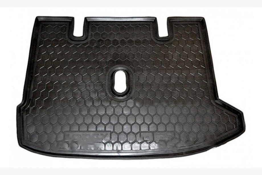 Renault Lodgy 2013–2022 Tavaratilan kaukalomatto jakamattomalle takapenkille (Autogumm, muovi) Image