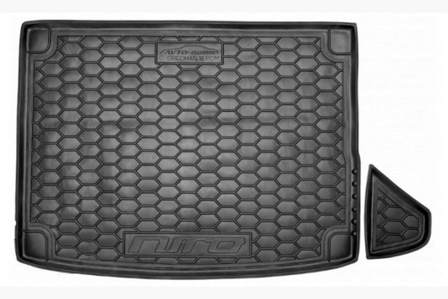 Kia Niro 2016–2021 Tavaratilan kaukalomatto järjestäjällä 2018+ (Autogumm, muovi) Image