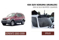 Kia Sorento I BL 2002–2009 Spoileri (maalattava) kuva 1
