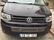 Volkswagen T5 2010–2015 Yksiosainen puskuriritilä, ruostumaton teräs kuva 1