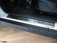 Subaru Forester 2008–2013 Natanika Premium kynnyslistat (4 kpl, ruostumaton teräs) kuva 1