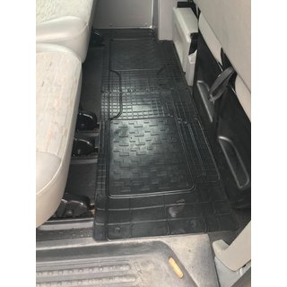 Takakumimatot (2 kpl, Polytep) Volkswagen T5 Transporter 2003–2010 kuva 1