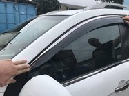 Opel Astra K 2016–2021 Sivulasien tuuliohjaimet kromilistalla HB (4 kpl, Niken) kuva 3