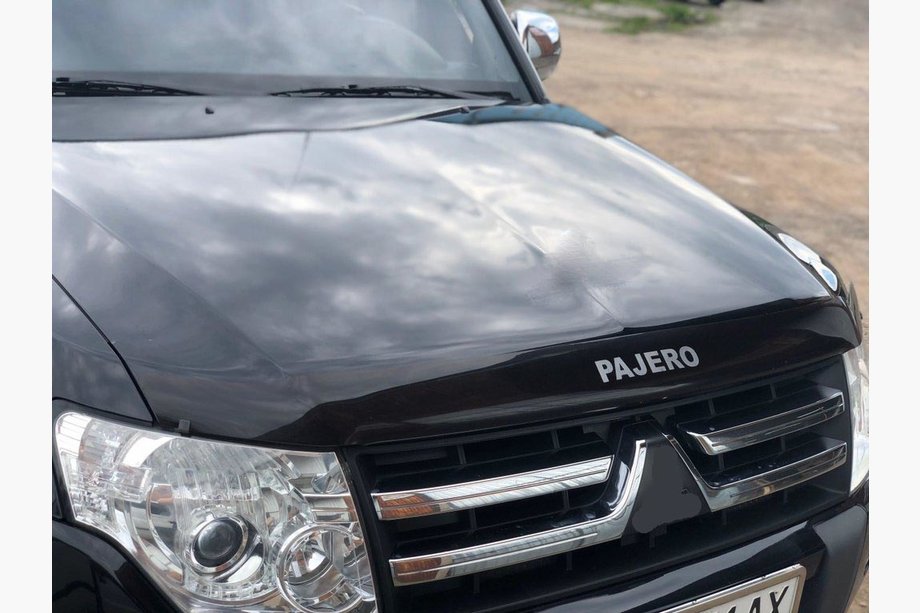 Mitsubishi Pajero Wagon IV 2006–2021 Konepellin tuuliohjain (SIM) Image