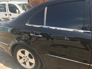 Mercedes E-class W211 2002–2009 Ikkunoiden ulkoreunalistat (ruostumaton teräs) SW, Carmos - turkkilaista terästä (6 kpl) kuva 6
