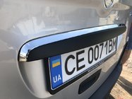 Mercedes Citan 2013–2021 Kromilista rekisterikilven yläpuolelle (ruostumaton teräs) kuva 1