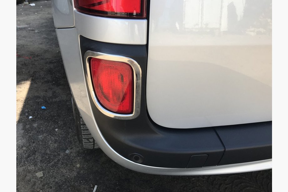 Renault Kangoo 2008–2020 Takareflektorien kromikehykset (2 kpl, ruostumaton teräs) Image