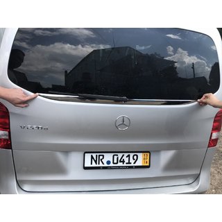 Takalasın reunalista (pieni lasi) (ruostumaton teräs) Mercedes Vito/V-class W447 2014– kuva 2