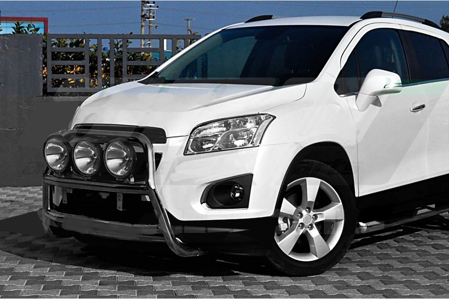 Chevrolet Trax 2012–2023 Etusuojakaari WT018 (ruostumaton teräs) Image
