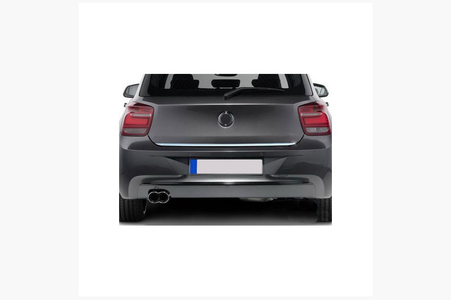 BMW 1-sarja F40 2019–2024 Takalukun reunalista (ruostumaton teräs) Image