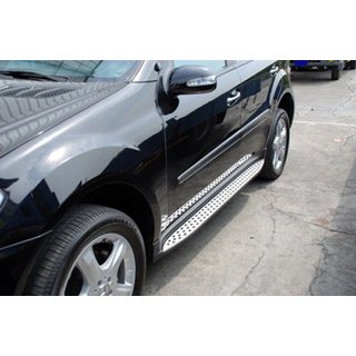 OEM-sivuporrast (2 kpl, alumiini) Mercedes ML W164 2005–2011 kuva 2