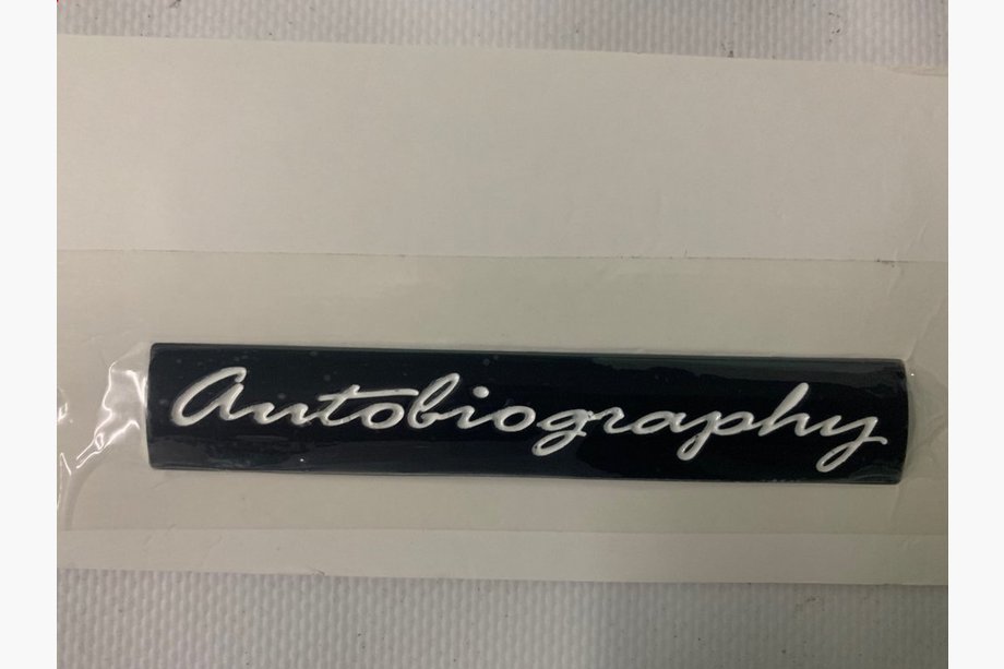 Range Rover II P38A 1997–2002 Autobiography-embleemi (tyyppi 1) Image