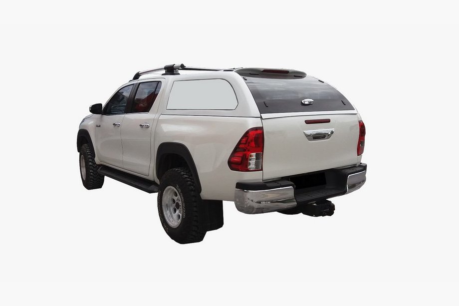 Toyota Hilux 2015– Lavakupu Canopy Commercial Image