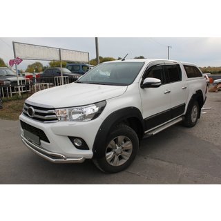 Pyöränkaaren levikkeet (2015-2020, ABS, pulttikiinnitteiset) Toyota Hilux 2015– kuva 1