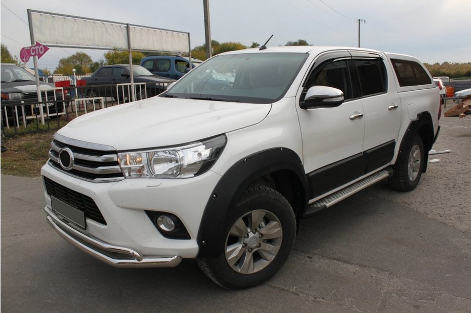 Toyota Hilux 2015– Pyöränkaaren levikkeet (2015-2020, ABS, pulttikiinnitteiset) Image
